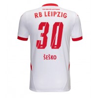 Stroje piłkarskie RB Leipzig Benjamin Sesko #30 Koszulka Podstawowej 2024-25 Krótki Rękaw